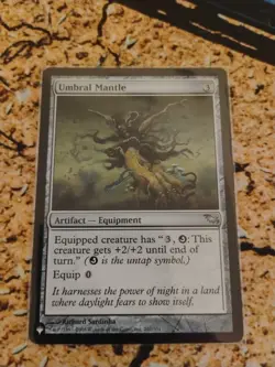 MTG Umbral Mantle The List - Shadowmoor 267/301 Regular Uncommon - Image 1