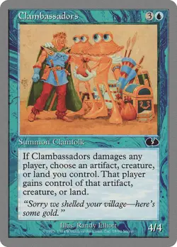 MTG Clambassadors ** Unglued ** English - Image 1