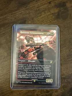 Ravenous Tyrannosaurus (Borderless) Universes Beyond: Jurassic World - Regular - Image 1