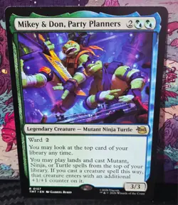 magic the gathering - Mikey & Don, Party Planners - Legendary Creature - Rare - Image 1
