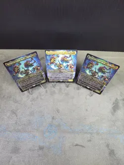 Heroes in a Half Shell M 006 (Borderless) Foil (X2) & (X1) Non-Foil TMNT MTG NM! - Image 3