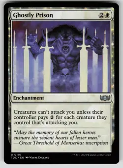 Ghostly Prison Normal U Commander: Tarkir: Dragonstorm 116 NM - Image 1