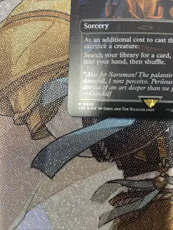 Diabolic Intent (Borderless) Commander: the Lord of the Rings: Tales of... - Image 3