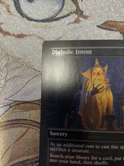 Diabolic Intent (Borderless) Commander: the Lord of the Rings: Tales of... - Image 4