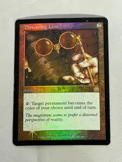 MTG FOIL Distorting Lens Mercadian Masques Magic the Gathering - Image 1