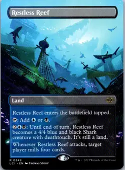 Restless Reef (Borderless) R The Lost Caverns of Ixalan 349 NM - Image 1