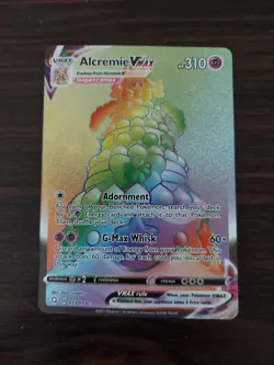 Alcremie Vmax - 073/072 Shining Fates Full Art Shiny Holo Pokemon - NM/MINT - Image 1