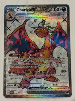 Pokemon TCG Charizard EX. 056 Black Star Promo. - Image 1