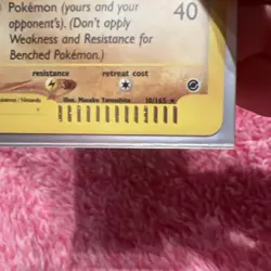 Pokemon TCG Dugtrio Expedition Base Set Holo Rare Card 10/165 LP 2002 - Image 2