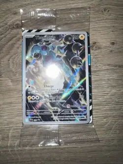 Pokemon TCG Black Bolt ETB Pokemon Center Stamped Promo Thundurus SVP 209 Sealed - Image 2