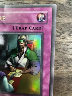 Ceasefire PSV-030 1st Edition Yu-Gi-Oh! - MP 1 Crease - Played Trap Card (2002) - Image 4