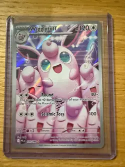 Pokemon Wigglytuff 105/094 Me02: Phantasmal Flames Holo Illustration Rare Card - Image 1