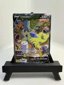 Pokemon Tyranitar V Full Art Ultra Rare Holo #155/163 230 HP English - Image 1
