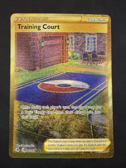 Training Court 282/264 - Pokemon Fusion Strike Secret Gold Full Art Rare Holo NM - Image 1