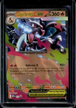 2025 Pokemon MEP Black Star Promos Mega Charizard X ex #029 - Image 1