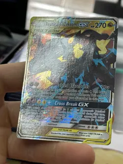 Reshiram & Zekrom GX 157/236 Cosmic Eclipse 2019 Tag Team Pokemon Card TCG - Image 5