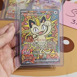 Pokemon TCG Perfect Order Meowth Ex Sir 121/088 - Image 1
