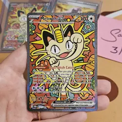 Pokemon TCG Perfect Order Meowth Ex Sir 121/088 - Image 3