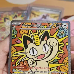 Pokemon TCG Perfect Order Meowth Ex Sir 121/088 - Image 5