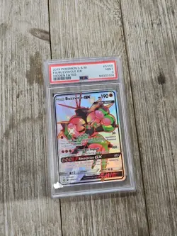 PSA 9 2019 Pokemon S & M FA/Buzzwole GX Hidden Fates - Image 1