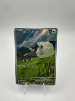 Pokemon TCG Hops Wooloo 170/159 Journey Together NM/Mint Condition - Image 2