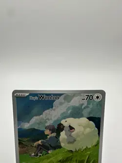 Pokemon TCG Hops Wooloo 170/159 Journey Together NM/Mint Condition - Image 3