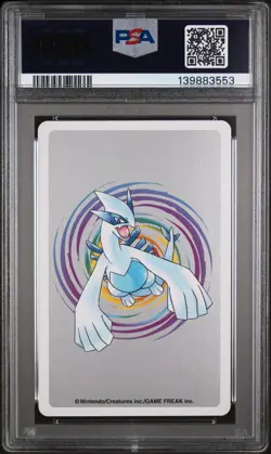 2000 POKEMON SILVER VERSION PLAYING CARDS ACE OF DIAMONDS #158 TOTODILE PSA 10 - Image 2