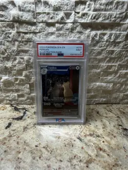 2024 Pokemon SFA EN #078 Persian Illustration Rare PSA 9 MINT - Image 1