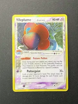 Pokemon Vileplume δ Delta Species Holo Rare ex Holon Phantoms 17/110 LP - Image 1