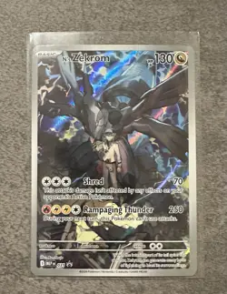 Pokemon TCG N’s Zekrom #031 Black Star Promo Full Art Ascended Heroes Promo NM/M - Image 1
