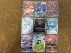 Pokemon SIR, Black Star Promo Lot Of 9 From Various Sets - Image 1