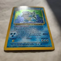 Pokemon Blastoise 2/102 Holo Rare Original Great condition!! Ships Today! - Image 2