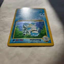 Pokemon Blastoise 2/102 Holo Rare Original Great condition!! Ships Today! - Image 4