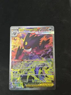 Mega Gengar Ex 284/217 SIR Ascended Heroes Pokemon - Special Illustration Rare - Image 1