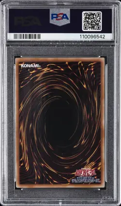 2025 YU-GI-OH! JPN QCAC-QUARTER CENTURY ART COLL #JP003 BLACK ROSE DRAGON PSA 10 - Image 2