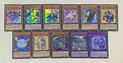 Yugioh Crystal Beast Set Sapphire Pegasus Ultimate Rainbow Dragon - Free Holo P - Image 1