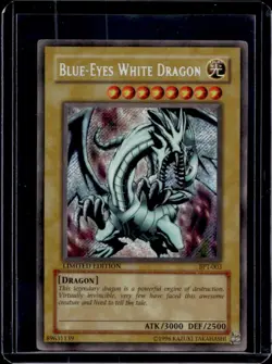 2002 Yu-gi-oh! Tins Blue-eyes White Dragon Limited Edition #bpt-003 - Image 1