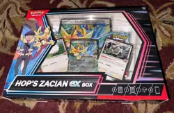 Pokemon TCG Journey Together - Hop's Zacian ex Box - Factory Sealed/Brand New - Image 1