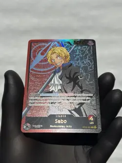 Sabo SPR Gold Leader EB02 (OP05-001) (SP) - One Piece Card Game English - Image 3