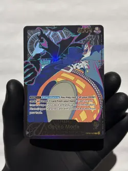 Gecko Moria SPR Gold Leader EB02 (OP06-080) - One Piece Card Game (SP) - Image 1