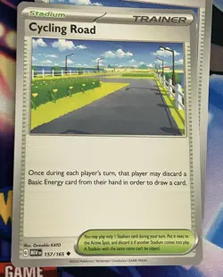 Cycling Road - 157/165 - Non-Holo - Pokemon 151 MEW EN - NM/M - Pokemon Card - Image 1