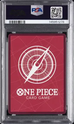 2022 ONE PIECE JPN OP01-ROMANCE DAWN ALTERNATE ART #003 MONKEY D. LUFFY PSA 6 - Image 2