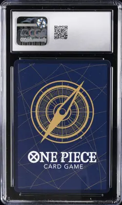 2025 ONE PIECE JPN DIVINE SPEED SUPER RARE #OP11-054 NAMI CGC 8 - Image 2