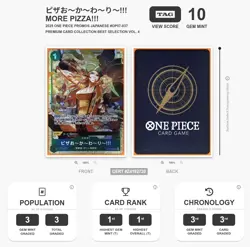 TAG 10 - More Pizza! OP07-037 UC [One Piece - Best Selection Vol.4] Japanese - Image 3