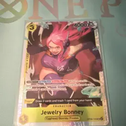 One Piece Jewelry Bonney OP08-105 Two Legends Rare Foil 4000 Namco - Image 1