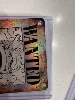 Bandai One Piece CCG Monkey D. Luffy OP05-119 SP Holo Stamped Character - Image 2