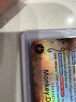 Bandai One Piece CCG Monkey D. Luffy OP05-119 SP Holo Stamped Character - Image 4