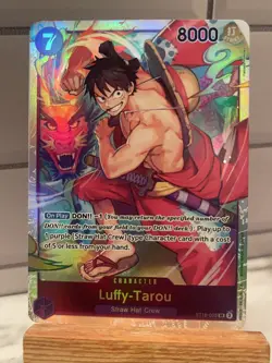 ONE PIECE TCG: Luffy-Tarou ST18-005 SR PURPLE Starter Deck Monkey.D.Luffy - Image 1
