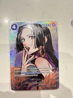 Bandai One Piece CCG Boa Hancock OP01-078 SR SP Foil Full Art Special - Image 1