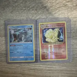 Pokemon TCG Gyarados & Ninetales English 2 Card Lot - Image 1